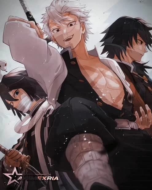 Giyu Obanai Sanemi Muichiro thumbnail