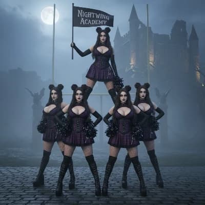 Gothic Cheerleaders thumbnail