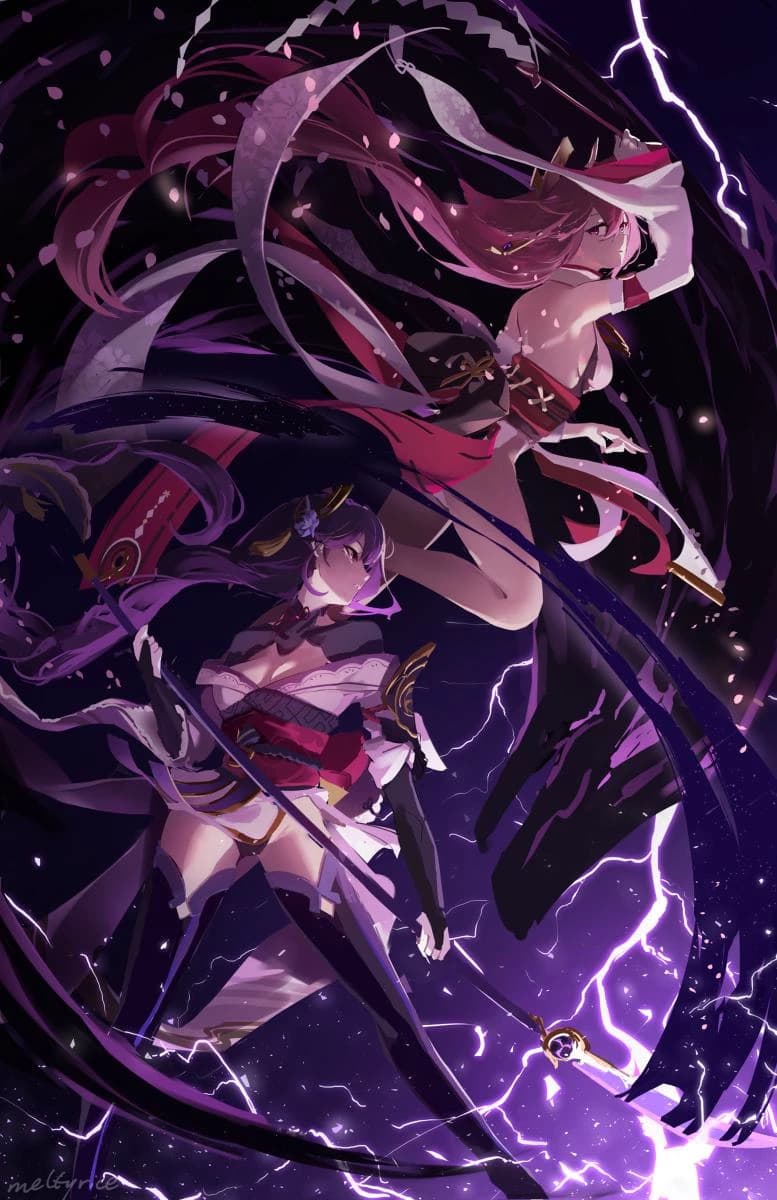 Son of Yae Miko and Raiden Shogun thumbnail