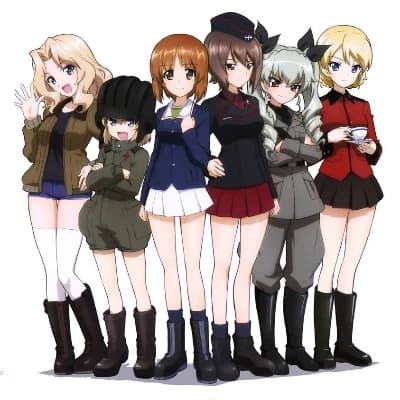 Holy six with girls und panzer thumbnail