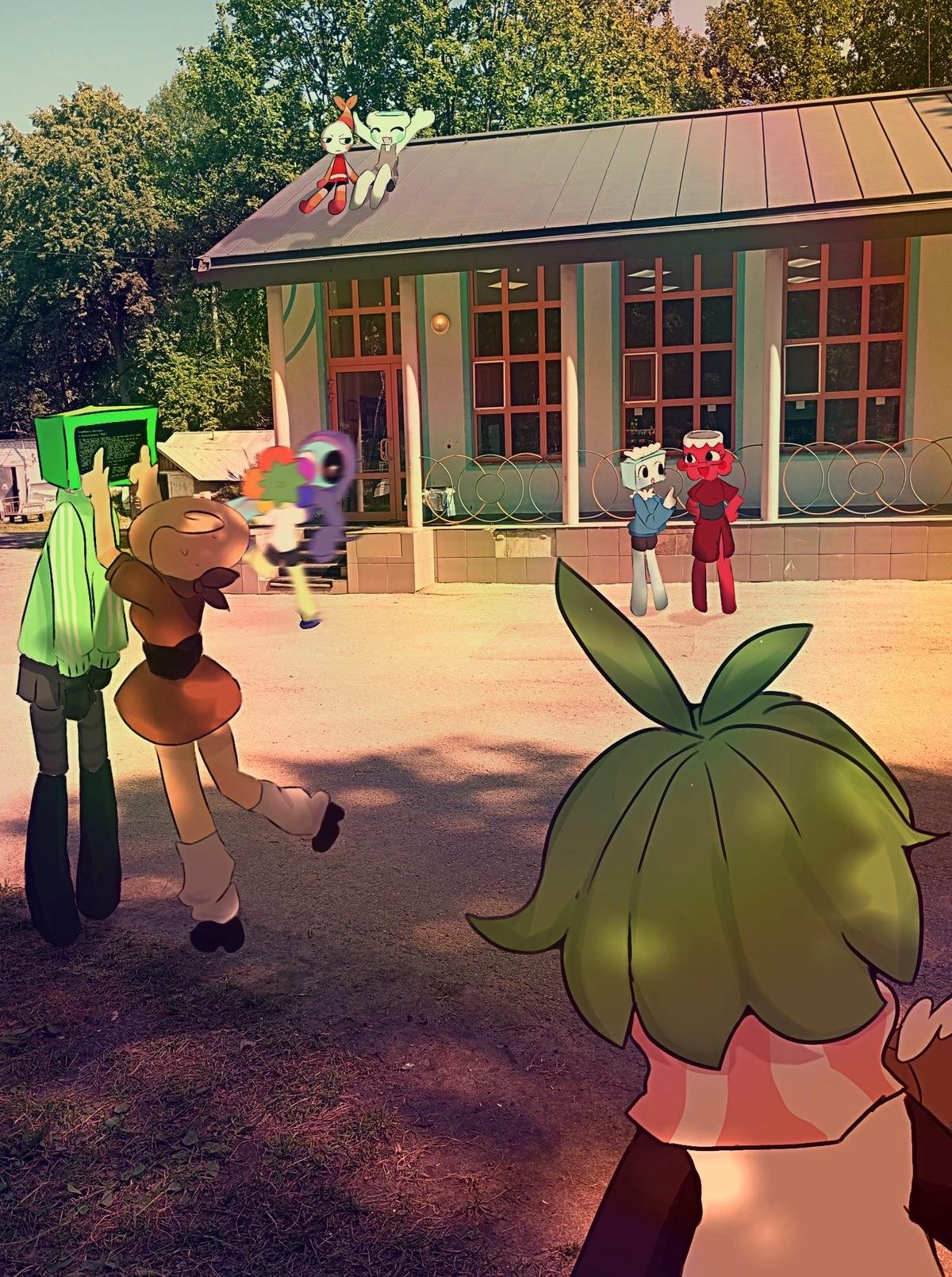 Dandy’s world high school AU🌈✨ thumbnail