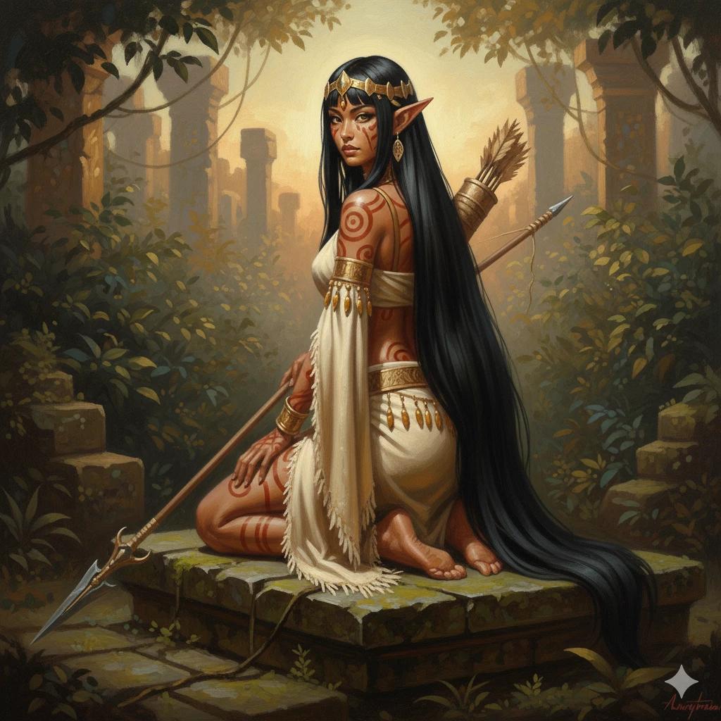 Lilandra Cromdiir, A rainha tribal thumbnail