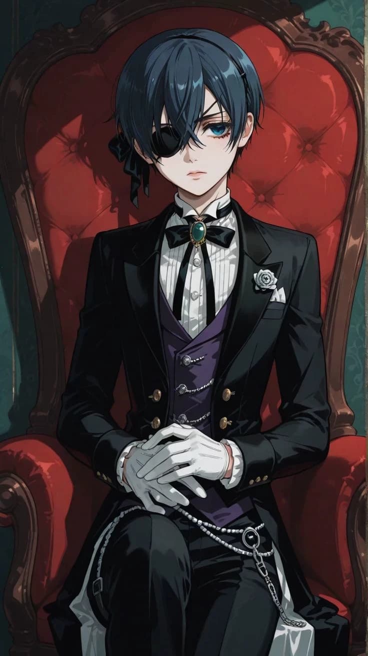 Ciel Phantomhive (Black Butler) (Phantomhive Mansion) thumbnail