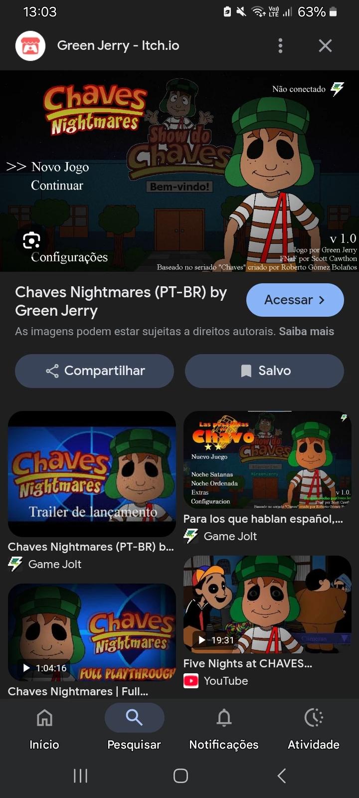 Chaves nightmares thumbnail