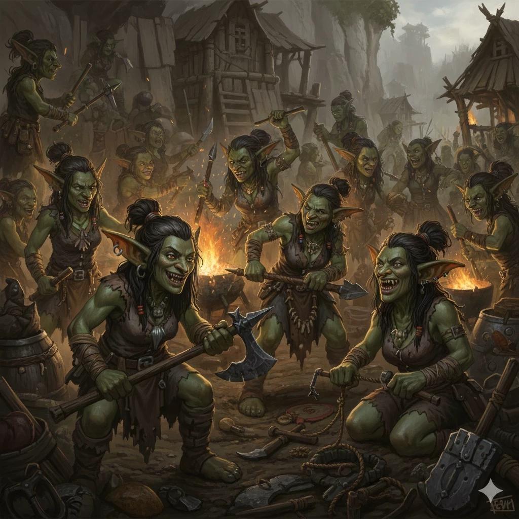 Goblin harem thumbnail
