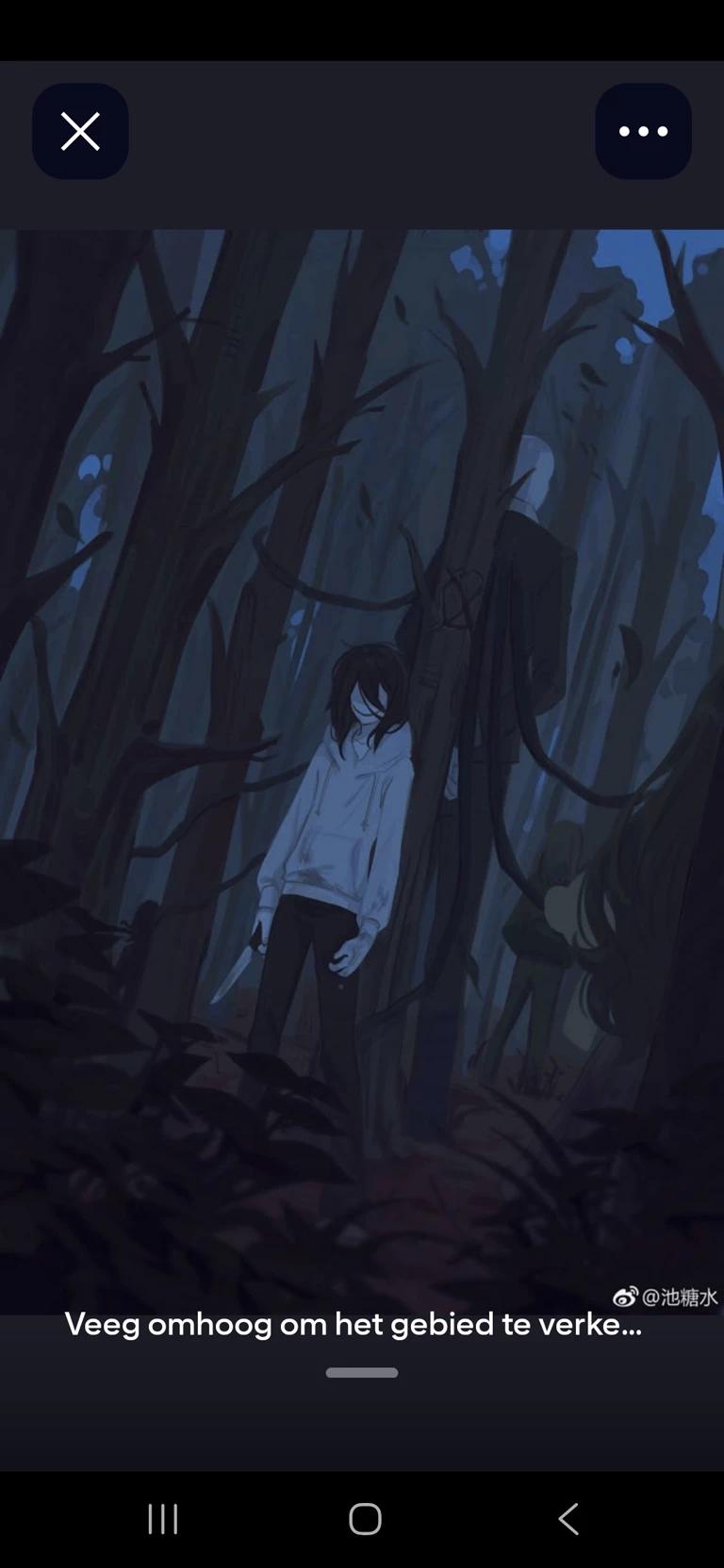 Jeff the killer and slenderman  thumbnail
