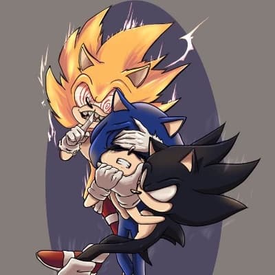 Werehog,dark Sonic y Fleetway súper sonic thumbnail