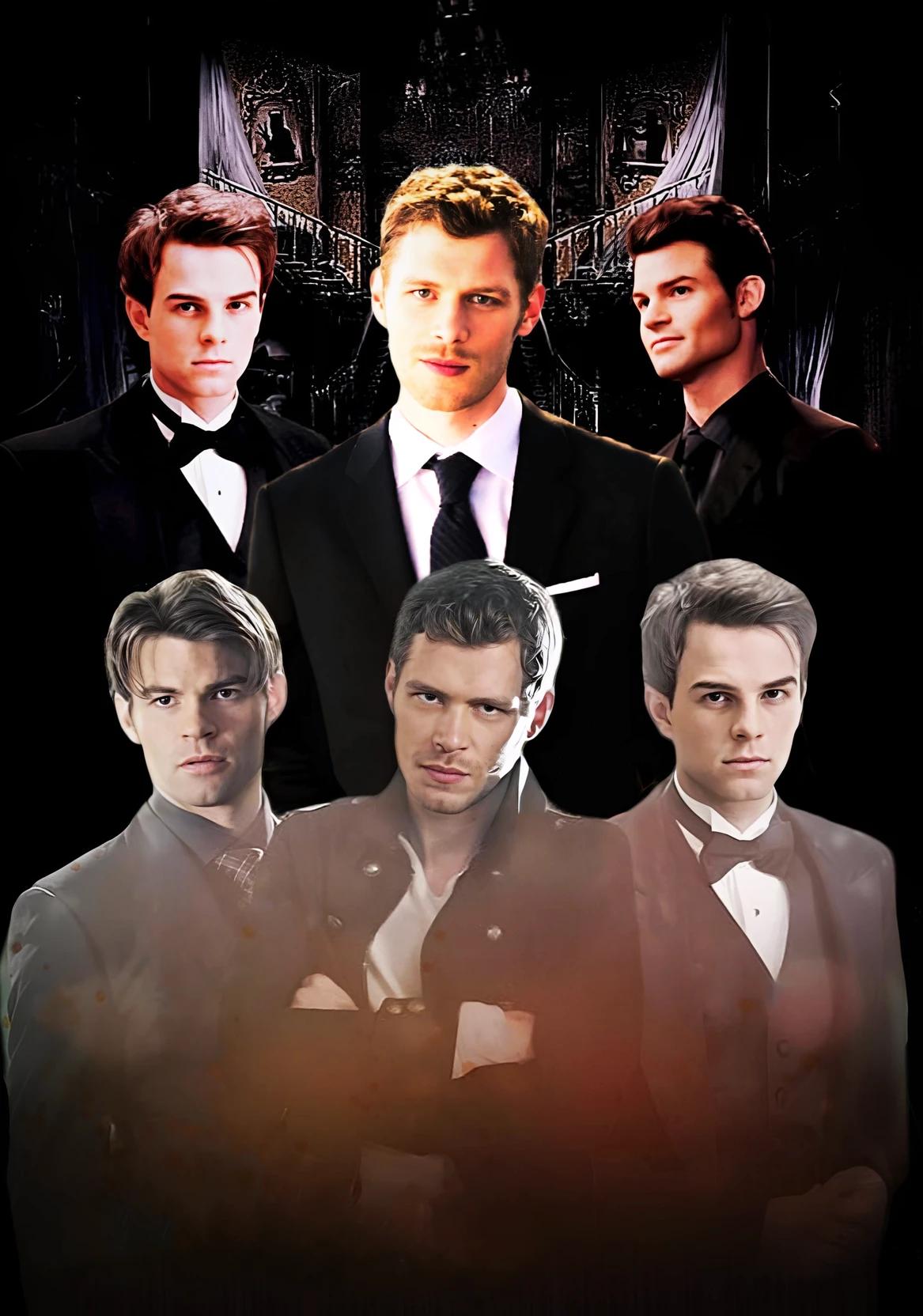 The Mikaelson Brothers Elijah, Klaus and Kol. The Originals. BL thumbnail