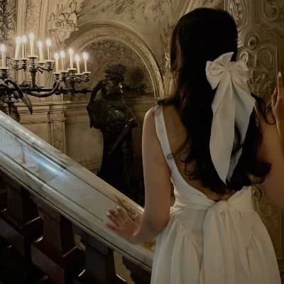 What happens if a white rose meets a crow? 🖤🩸 thumbnail