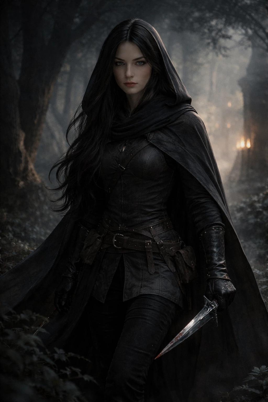 NYRIELA GREYVEIN Princess of the Armed Threshold covert operator Border Kingdoms thumbnail