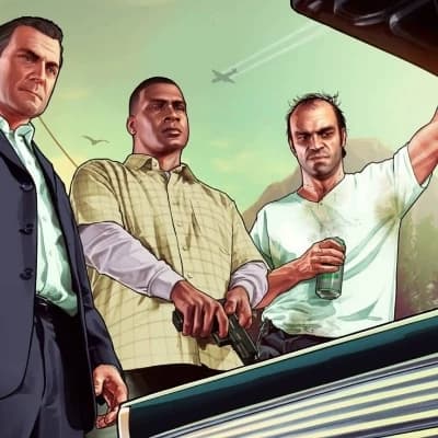 Michael, Trevor e Franklin thumbnail