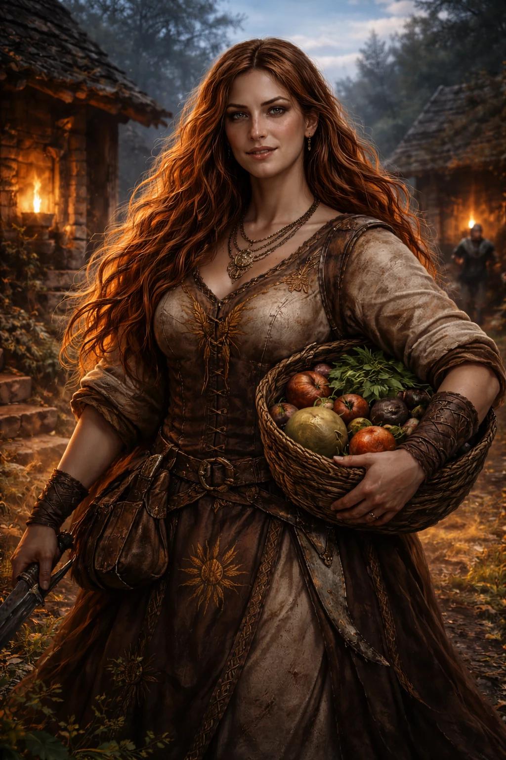 Astrid Vael The Voice of Abundance Fiery Living Priestess Border Kingdoms thumbnail