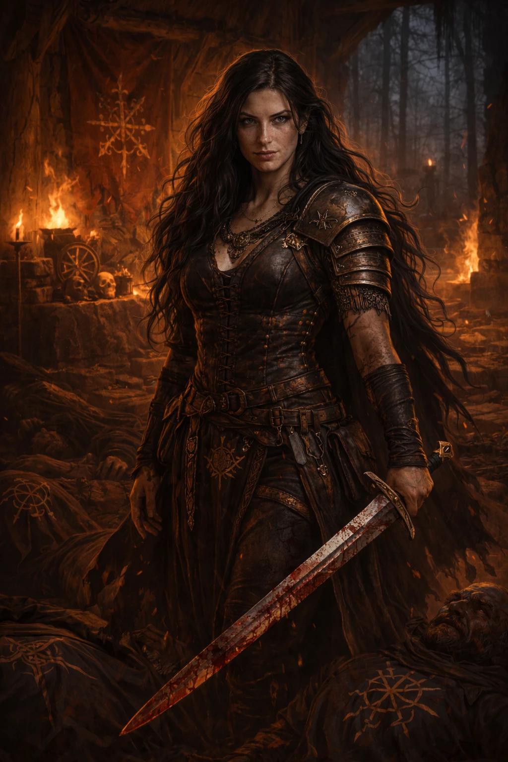 Ylva Thorn The Wolf of Freya Warrior Priestess Frontier Kingdoms thumbnail