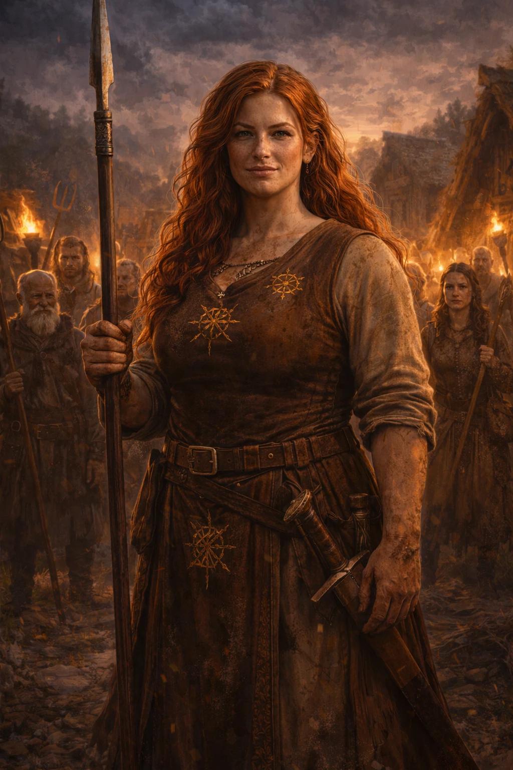 Sigrun Hald The Flame of the Warrior Priestess Community Border Kingdoms thumbnail