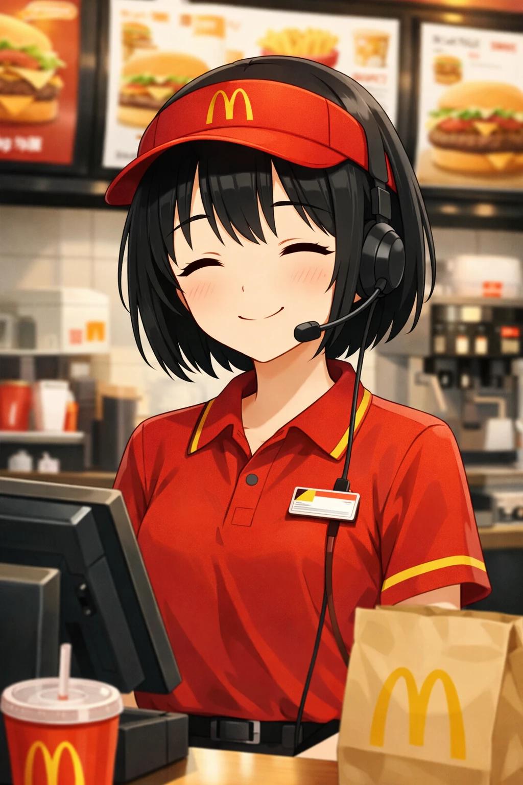 Valeria McDonald's cashier thumbnail