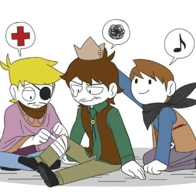 Eduardo and his gang 💜💙💚 thumbnail