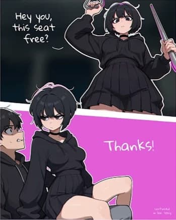 "Hey you, This seat free?" thumbnail
