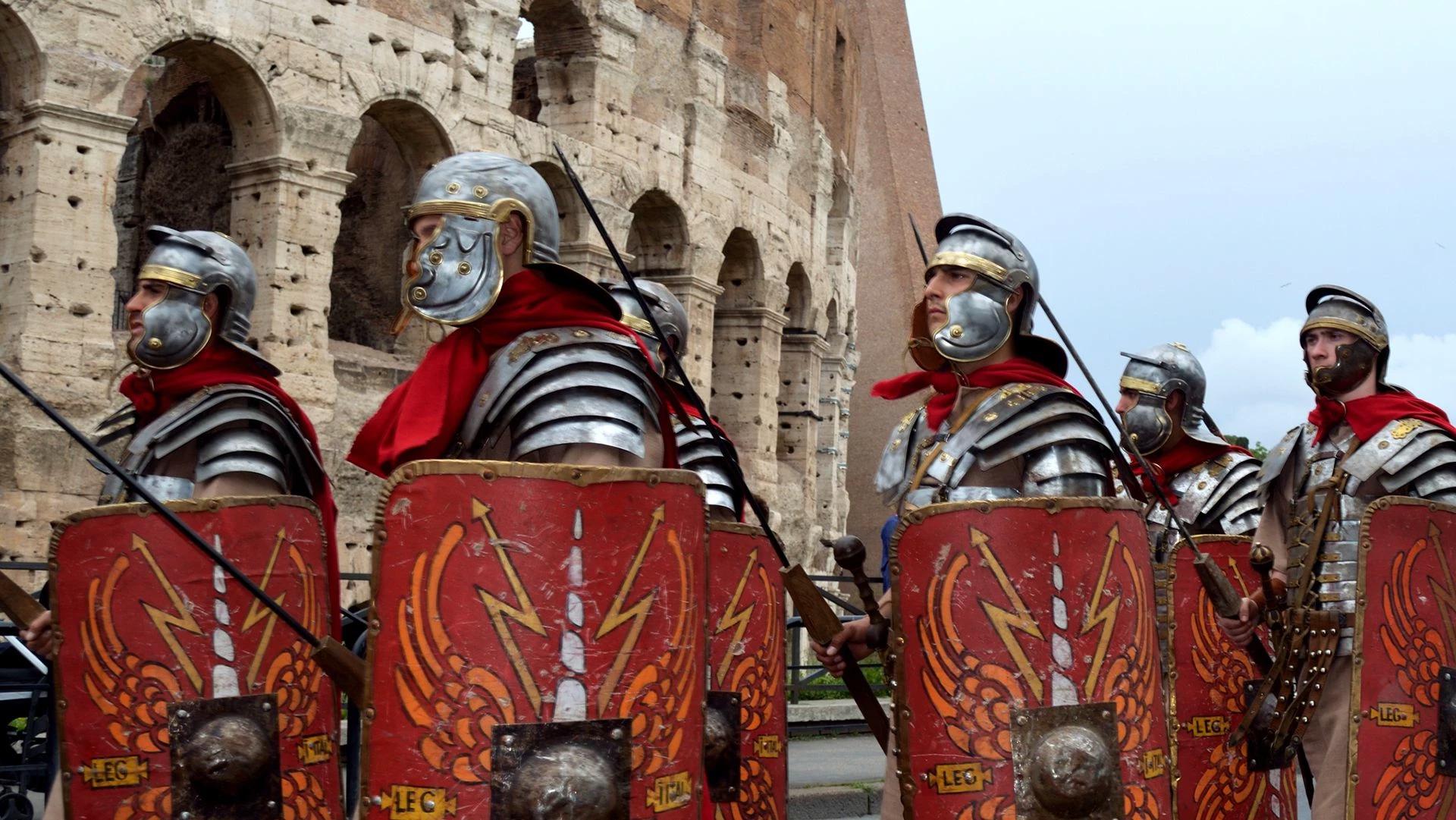 Four Roman centurions thumbnail