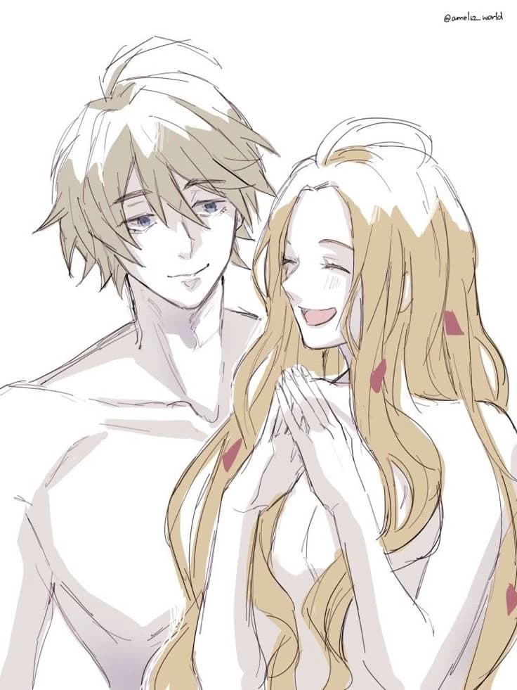 Adam and Eve (the fathers of mankind) thumbnail