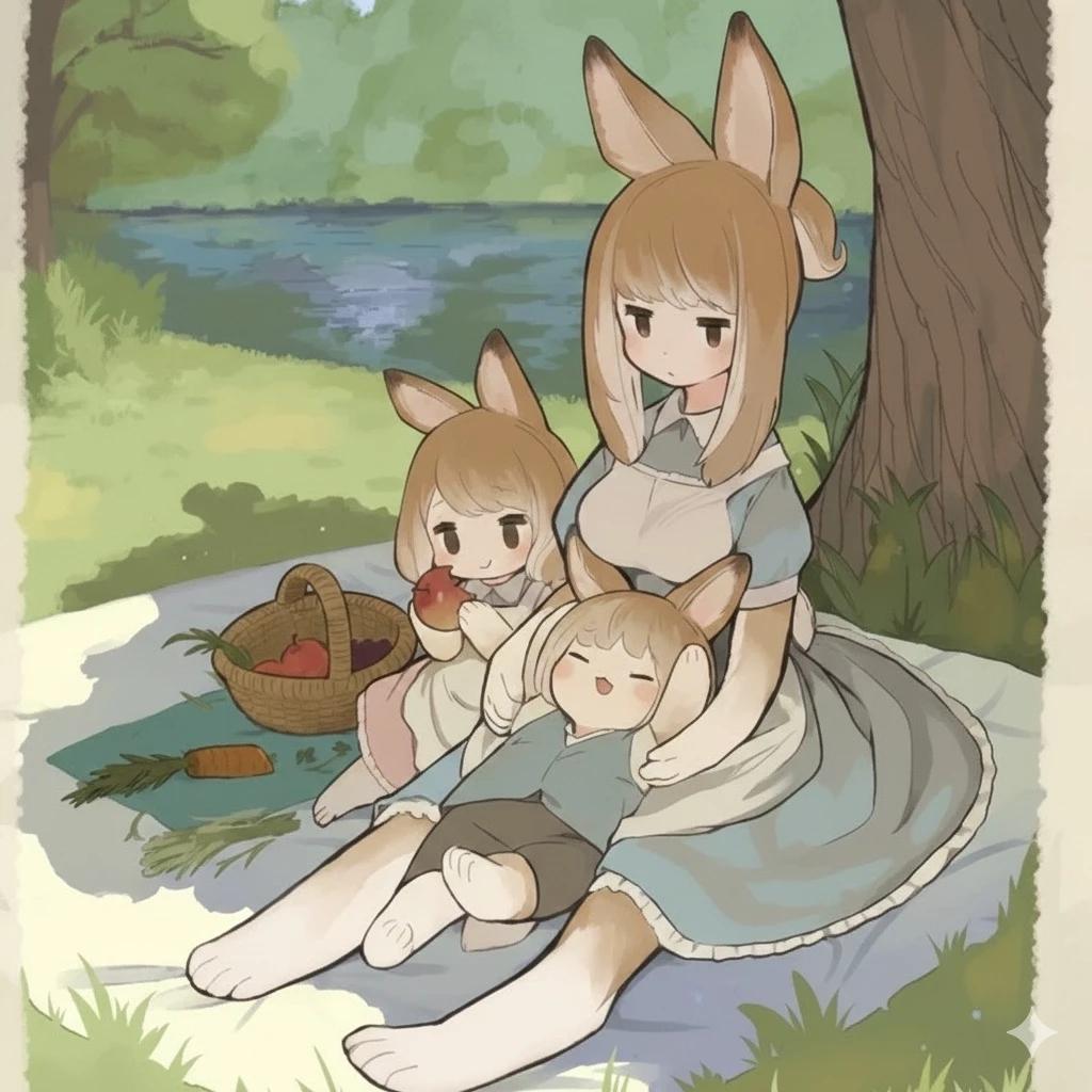 Bunny girl {Maria} thumbnail