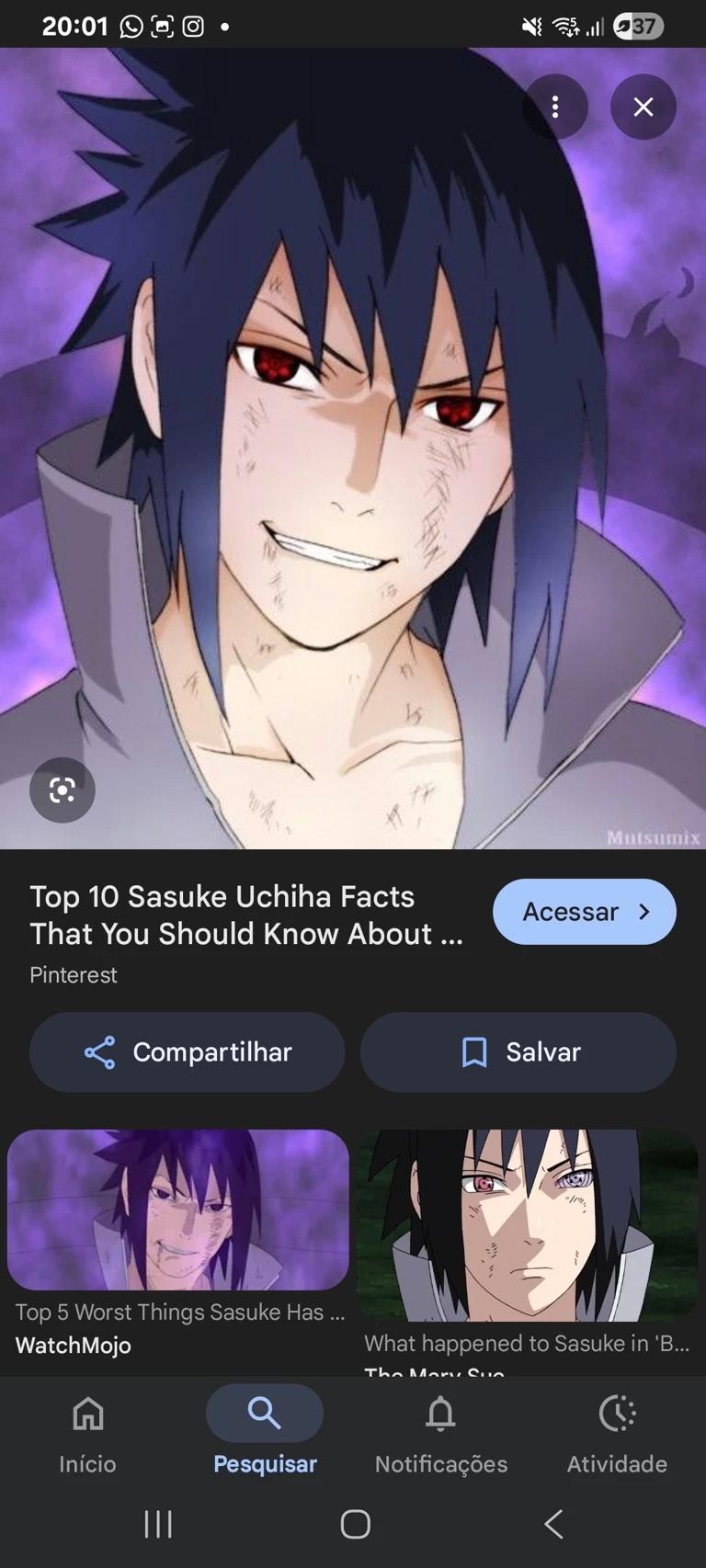 Sasuke uchiha thumbnail