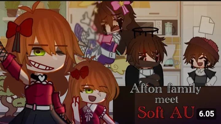 Afton Family meet Soft AU✨😰 thumbnail