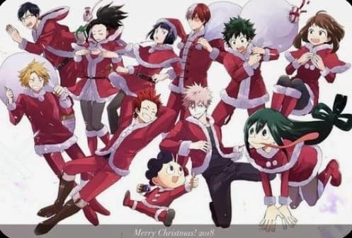 Christmas all over my Hero Academia thumbnail