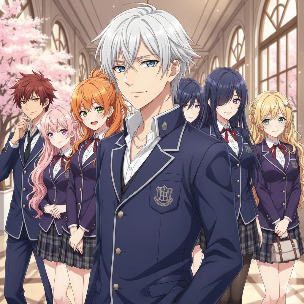 Yuno Tanzai. His assistant and the 6 sisters thumbnail