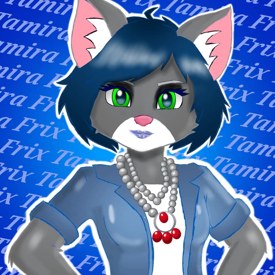 Tamira Frix (the punk goth catgirl) thumbnail