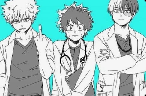 Deku todoroki and baku are the ones who take care of you thumbnail