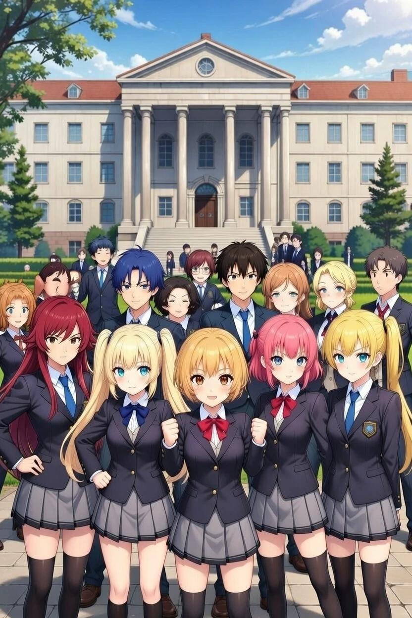 School Life Academy Kuoh, Alternate Universe High School dxd thumbnail