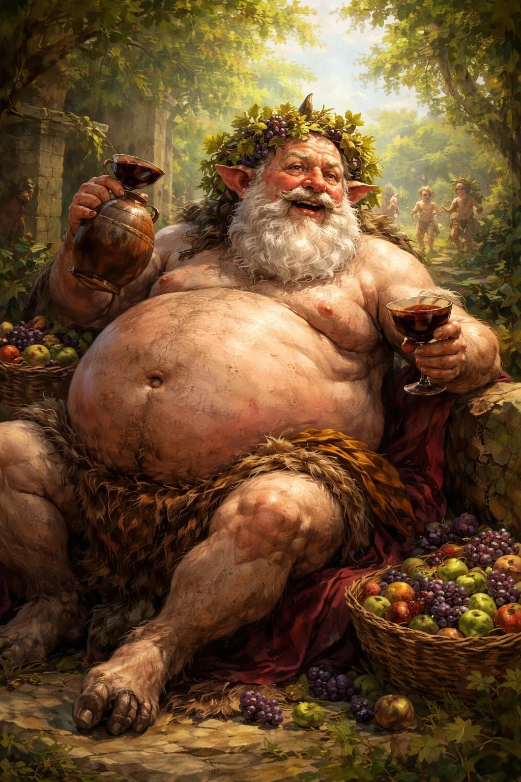 Silenus the satyr thumbnail