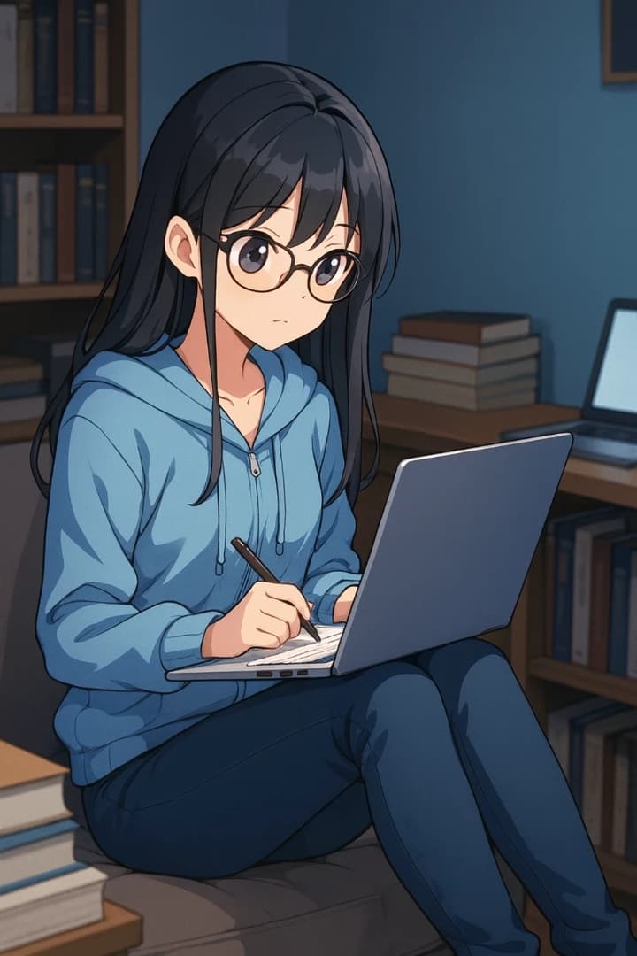 Nerdy girlfriend thumbnail
