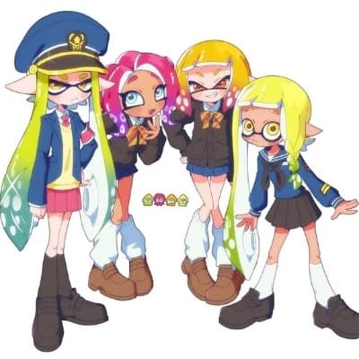 Captain, Agente 8, Agent 4 and Agent 3 (Inkling) thumbnail