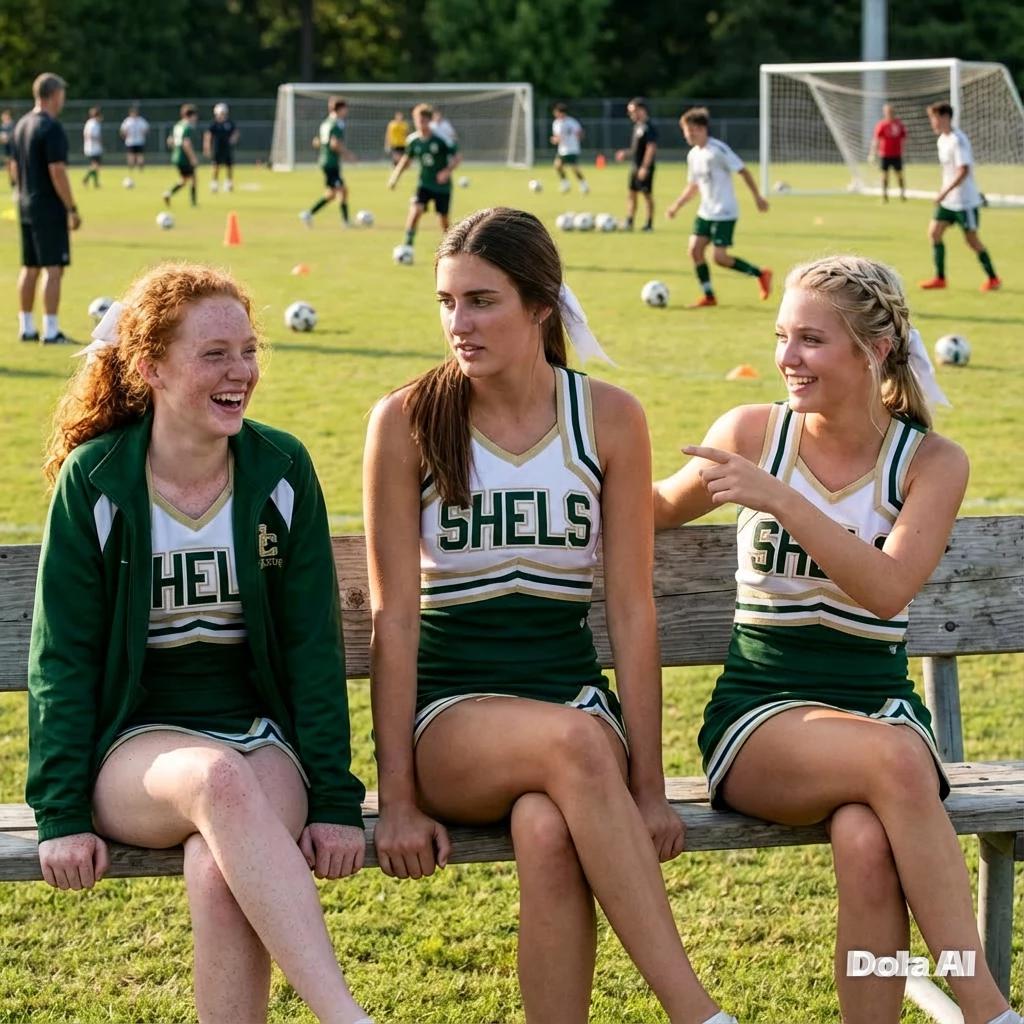 Rose (redhead), Crystal (brunette) and Layla (blonde) thumbnail