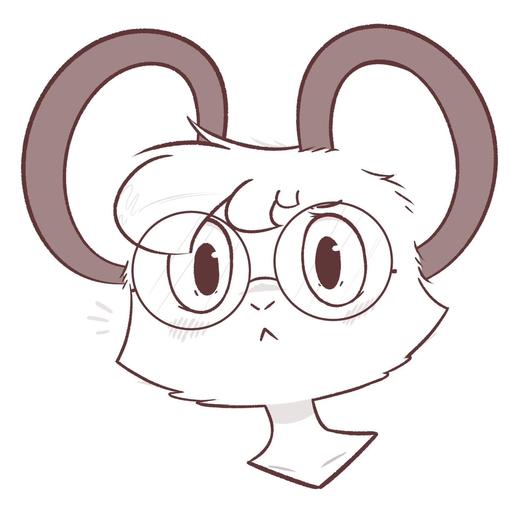 Molte (nerdy, mouse, furry, girlfriend) thumbnail