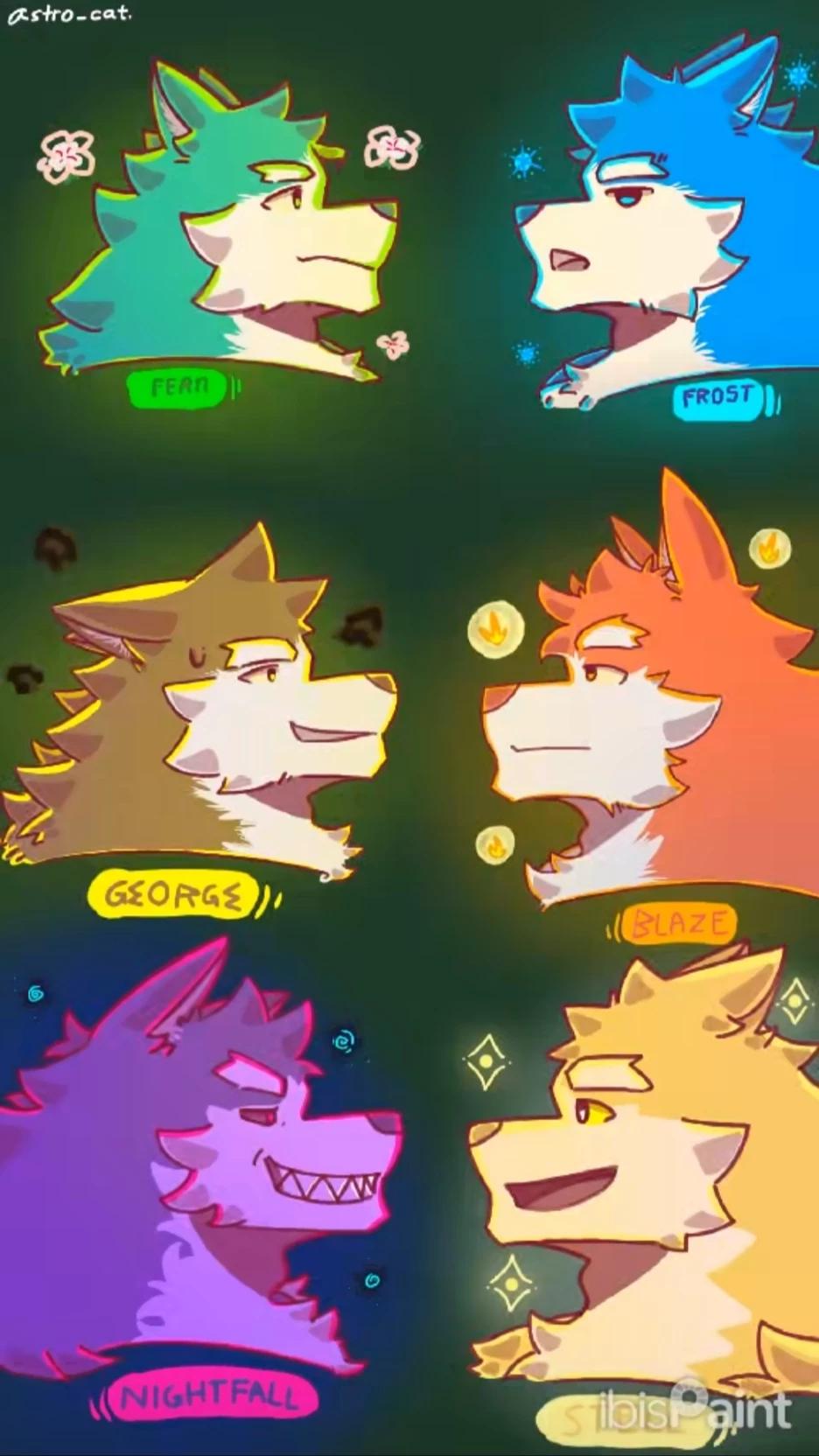 6 wolf roommates thumbnail