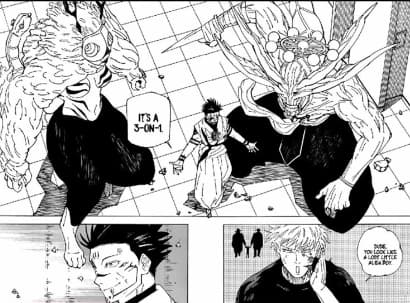 Gojo vs sukuna,moraga and agito a 3-on-1 thumbnail