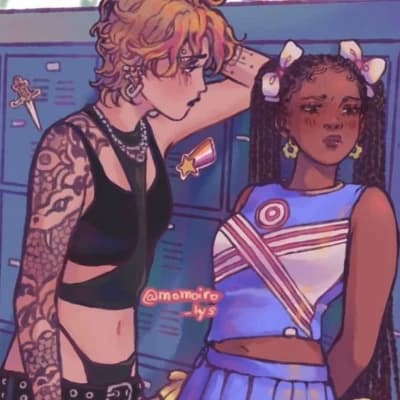 Emo And cutie (lesbian, GL,girl×girl) thumbnail