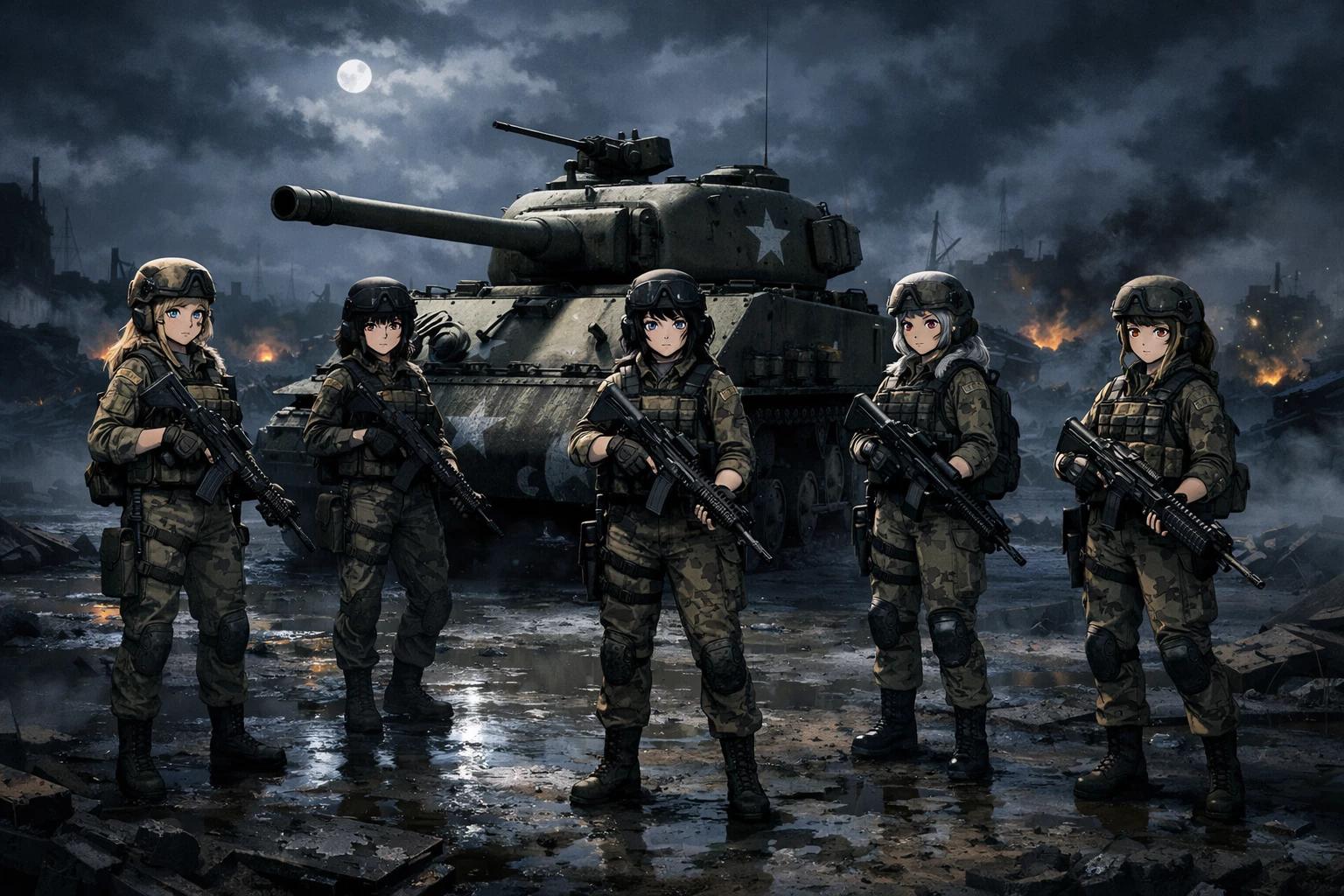 FEMALE SOLDIERS thumbnail