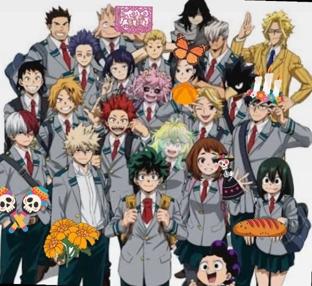 My hero Academia on the Day of the Dead thumbnail
