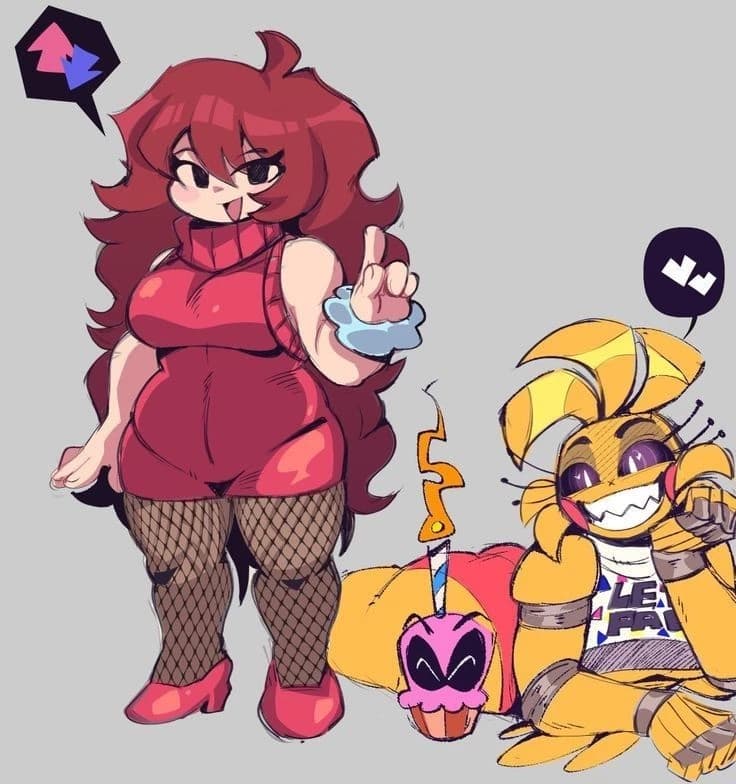 Girlfriend and Toy Chica thumbnail