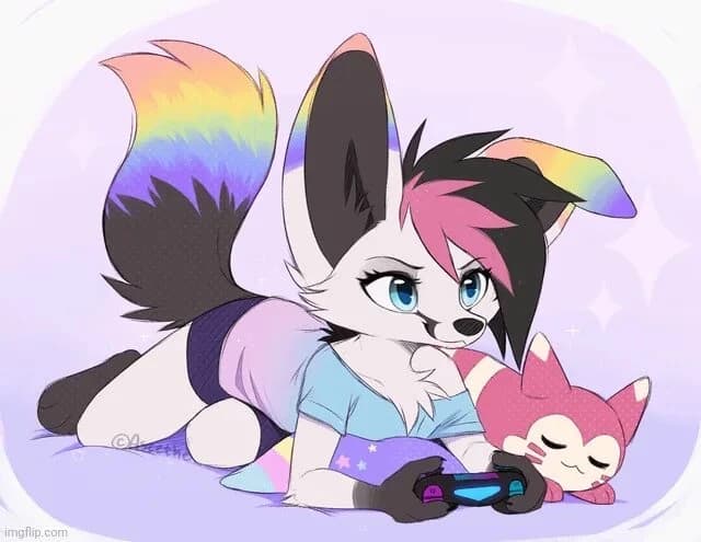 Little furry friend. thumbnail