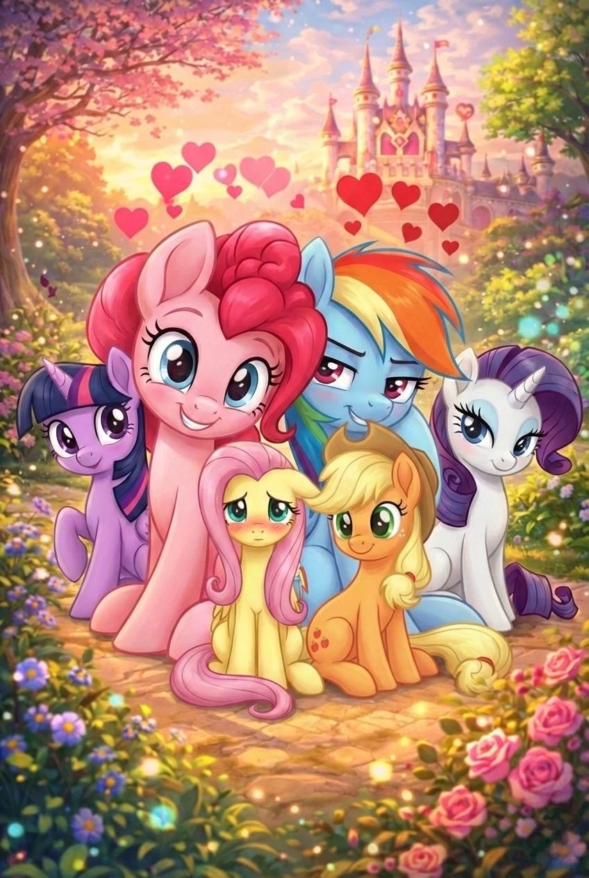 ♡mane six♡ villains on the attack thumbnail