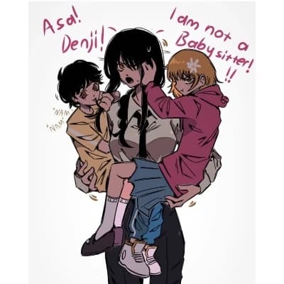 Nayuta, denji, asa, thumbnail