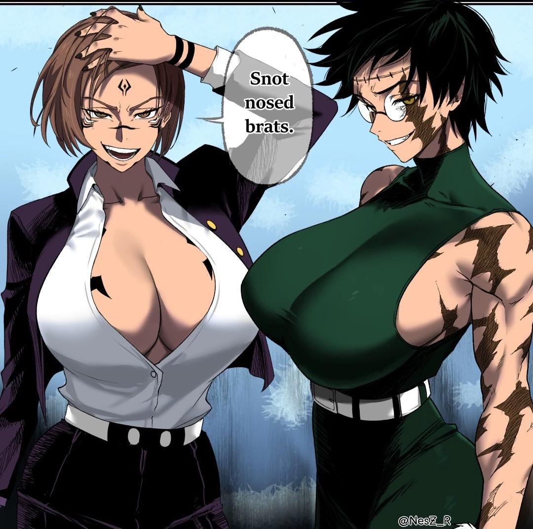Ryomen Nobara and kenjaku maki thumbnail