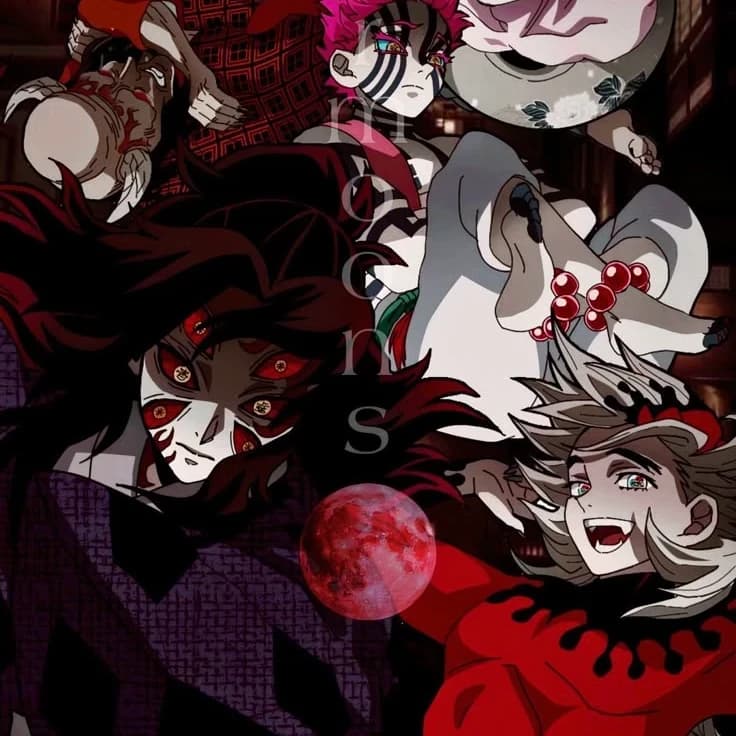 Uppermoons and Kibutsuji Muzan thumbnail