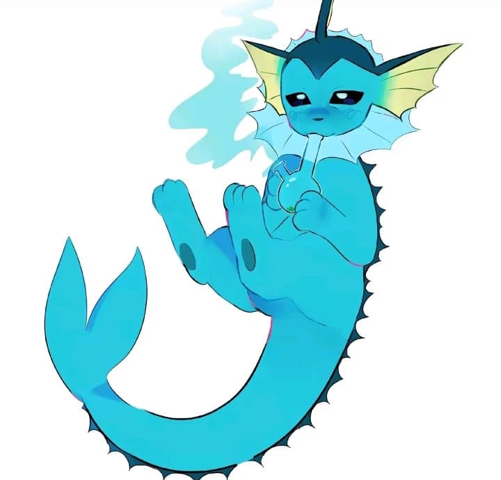 Vaporeon • stoner thumbnail