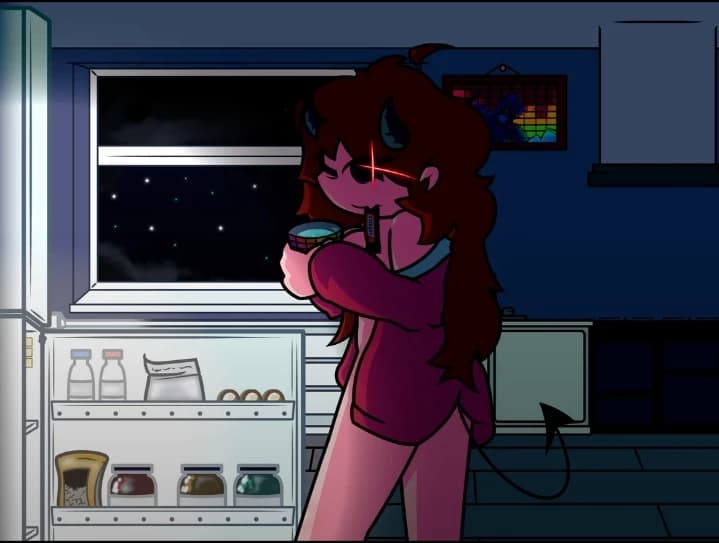 Girlfriend at night thumbnail