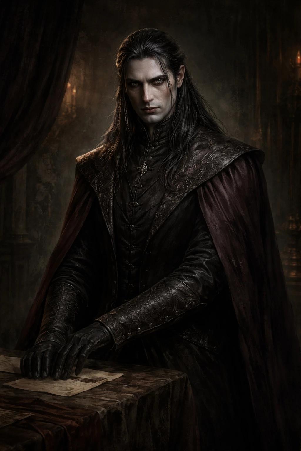 Veskar Dravenholm The Envoy of Silent Blood Hidden Ambassador Frontier Kingdoms thumbnail